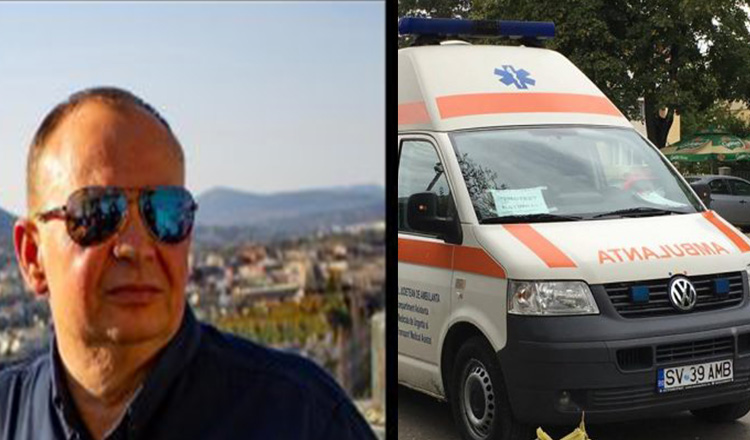 Ambulanţierii din toată ţara sunt în doliu, după ce un coleg de al lor din Suceava a fost rapus  de Covid-19