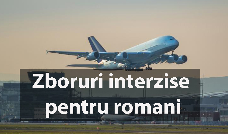 Tara care interzice de joi cursele aeriene directe din România