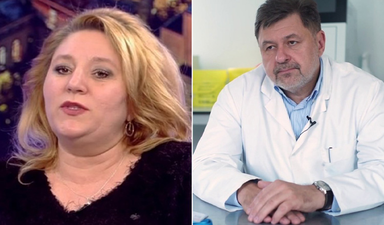 Schimb de replici Diana Șoșoacă – Alexandru Rafila la Antena 3, pe tema testelor COVID: Sunt mai inteligentă decât alții / Absolut, se vede de la distanță
