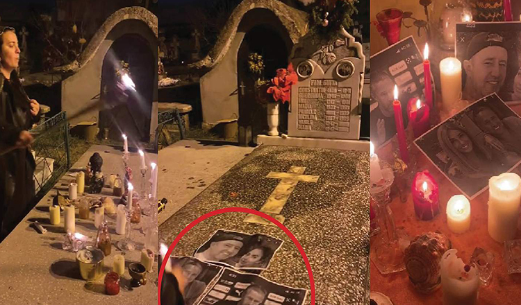 Vrăjitoare celebră din România, ritual pentru Anamaria Prodan și Laurențiu Reghecampf, în toiul nopții, în cimitir